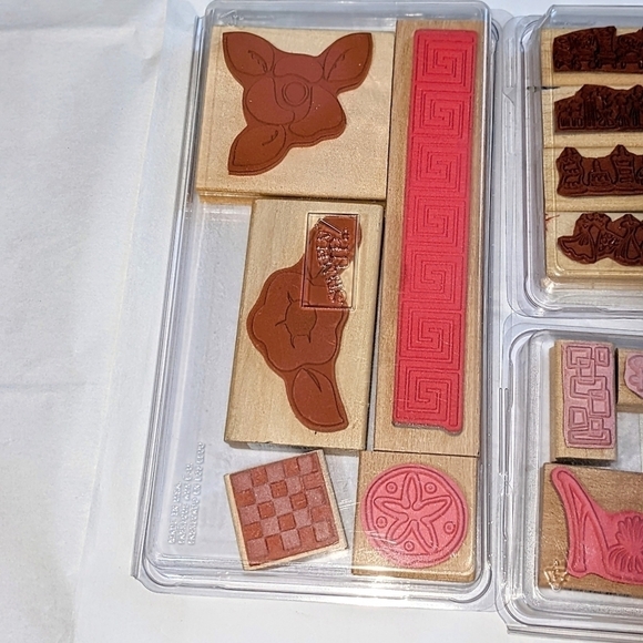 Stampin' Up Flirty & Fun Rubber Stamp Multipack Sets 40+ pieces - Picture 3 of 6